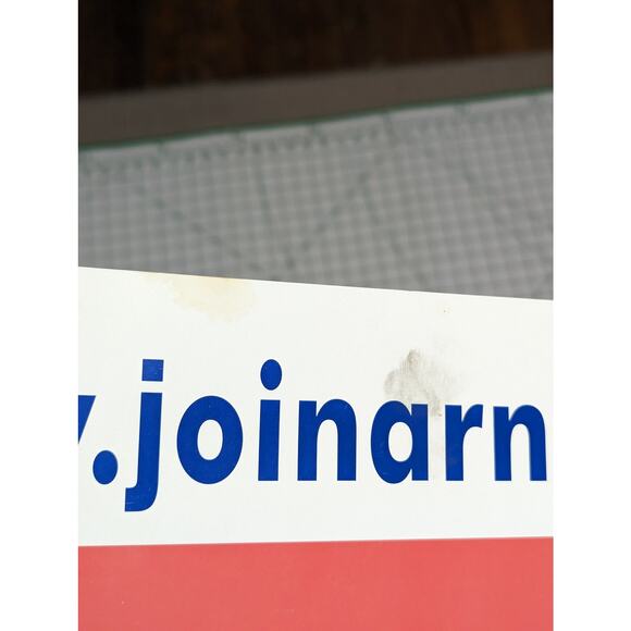 2x Arnold Schwarzenegger Official Campaign Election Yard Sign Governor CA - Picture 4 of 5